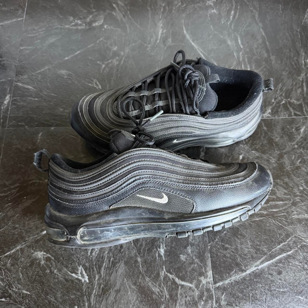 Nike Men's Triple Black Air Max 97 Sneaker Shoe M9 21826